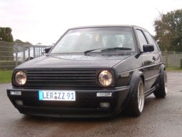 Volkswagen Golf 2 VR6 Edition Blue BBS